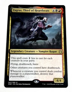 Magic the Gathering Zagras Ladro di battiti cardiaci Zendikar Rising 241/280 - Foto 1 di 9