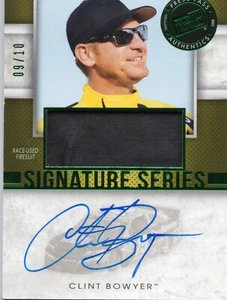 2014 PRESS PASS CLINT BOWYER FIRE SUIT/AUTO 9/10 - Picture 1 of 1