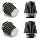 4pcs 50mm Inlet Universal Tapered Motorcycle Cold Air Pod Filter Cone Custom