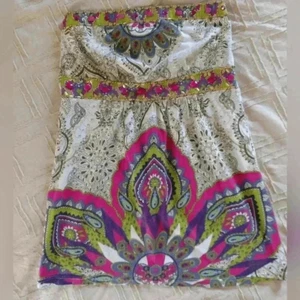 joyous & free Strapless Mini Dress, Medium, Beautiful Colors & Accents - Picture 1 of 6