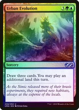 Urban Evolution FOIL Ultimate Masters NM Blue Green Uncommon MTG CARD ABUGames