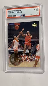 1995 Upper Deck Electric Court Michael Jordan #137 PSA 9 *PNCARDS* - Picture 1 of 2