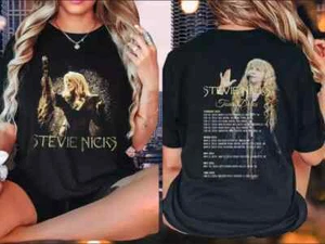 Stevie&Nicks 2024 Concert Live T-Shirt Fan Gifts Tour Vintage Tee Double Side - Picture 1 of 6