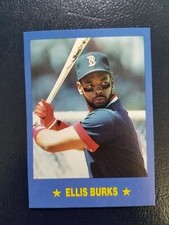Ellis Burks Red Sox 1989 Action Superstars Pacific Cards Comics S1 #9 NM