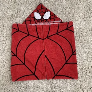 Marvel SpiderMan Toalla con Capucha Niño 46x20 Rojo Baño Natación Algodón Superhéroe Niños - Imagen 1 de 9