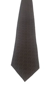 Dockers Luxus Krawatte schwarz grün geometrisch bedruckt Seidenkrawatte Designer 58,5 x 4" - Bild 1 von 12