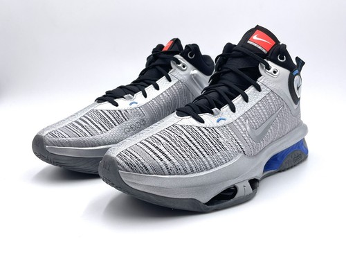 half red half white nike shoes