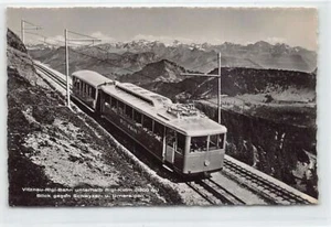 Schweiz - Schweiz - Vitznau-Rigi-Bahn unterhalb Rigi-Kulm (SZ) Blick gegen Schwy - Picture 1 of 2