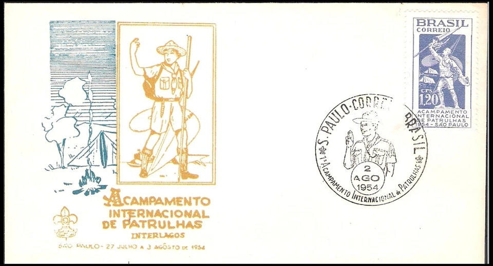 FUNDA BOY SCOUT BRASIL 1954 (F) Foto 1 de 1