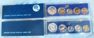 2 PC LOT 1967 & 1966 UNITED STATES SPECIAL MINT SETS PROOF QUALITY - Picture 1 of 6