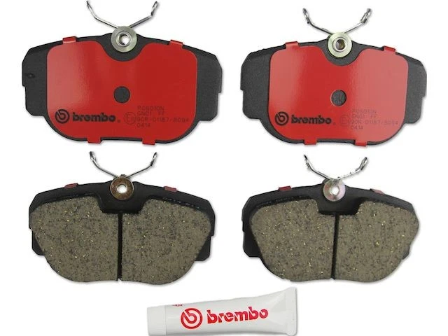 Front Brake Pad Set For 1991 BMW 318is DQ669RX PRIME Ceramic Foto 1 de 1