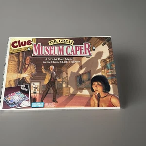 Vintage 1991 Clue “The Great Museum Caper” 3D Board Game by Parker Brothers - Picture 1 of 13