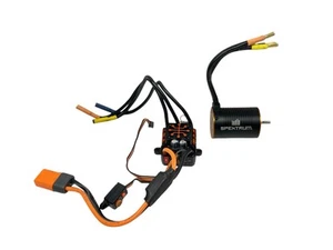 Spektrum Firma 100A 2-3S Esc W 6500Kv Motore Brushless Off Losi 22S Drag #15468 - Foto 1 di 7