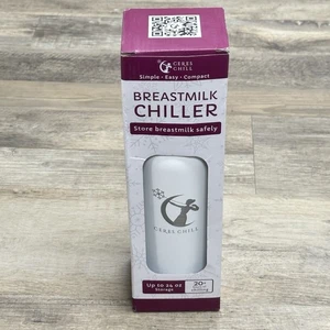Muttermilchkühler Wiederverwendbarer Aufbewahrungsbehälter von CERES CHILL Neu 24 Unzen Weiß - Bild 1 von 6