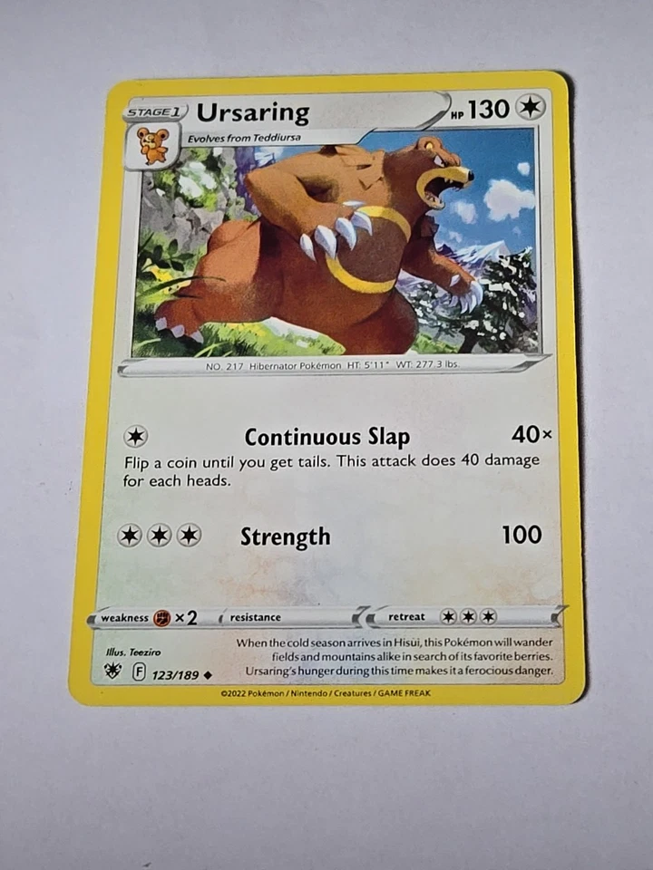 Ursaring 123/189 Swsh10: Astral Radiance Regular - Image 1 of 1