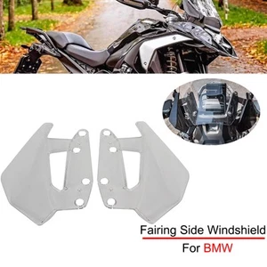 Side Spoilers Cockpit Windshield For BMW R1300GS/ADV 23+ Fairing Wind Deflectors - Picture 1 of 8