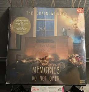 Sealed The Chainsmokers Memories Do Not Open Gold Vinyl RARE LP Album Mint  - Picture 1 of 6