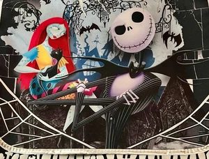 Disney Nightmare Before Christmas Jack Skellington Sally Messenger Laptop Bag  - Picture 1 of 12