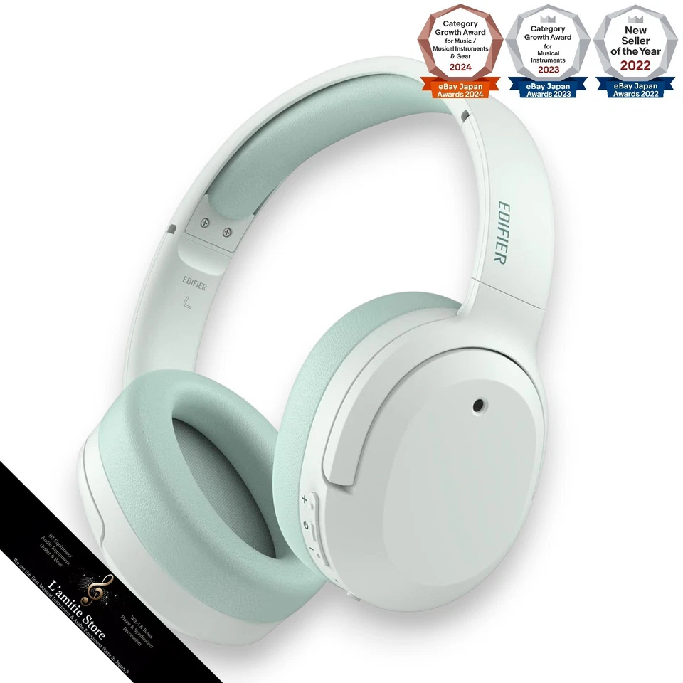 Edifier W820NB PLUS LDAC Compatible Noise Cancelling Bluetooth 5.2 W820NBPLUS BK