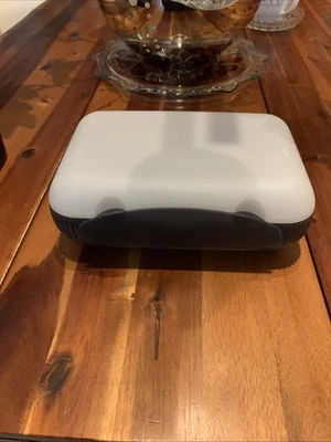 Tupperware Brotdose ,Pausen Box Naschkätzhen Behälter/deckel,Blau 22cm.Lx16x8H - Bild 1 von 4