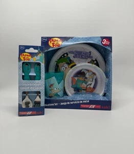 Juego de platos y cubiertos Disney Phineas & Ferb - Imagen 1 de 6