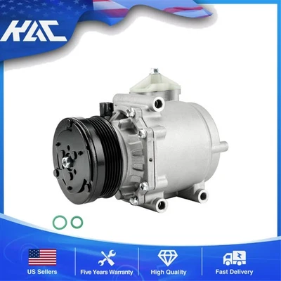 AC A/C Compressor for Lincoln Town Car Mercury Grand Marquis 2003 2004 2005 - Imagem 1 de 4