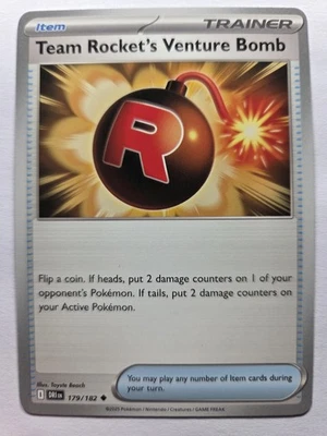 Team Rocket's Venture Bomb 179/182 DRI SV10: Destined Rivals Uncommon Normal NM - Image 1 of 2