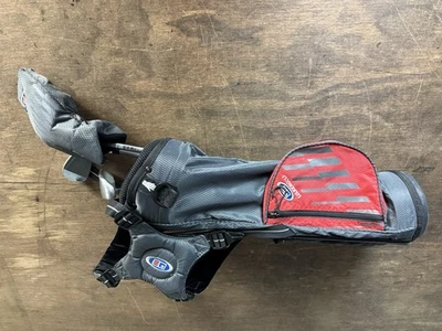 US KIDS GOLF UL39 LONGLEAF PUTTER 7 IRON FAIRWAY WOOD BAG LH YOUTH KID JR - Image 1 of 4