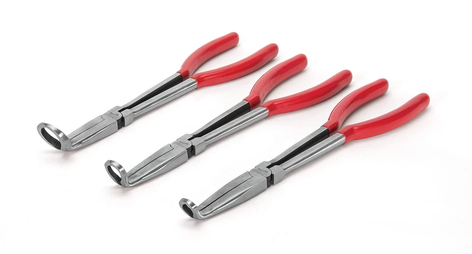 60776 3-Piece Long Nose Hose Grip Pliers Set - Image 1 of 1
