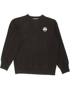 NEW ERA Mens Sweatshirt Jumper Large Black Cotton OZ06 - Picture 1 of 4