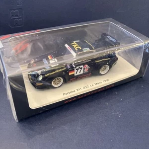 1/43 Spark 1996 Porsche 993 GT LeMans 1996 #77 Diecast Model Car NEW S4447 - Picture 1 of 10