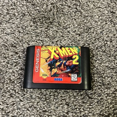 Authentic X-MEN 2: CLONE WARS - Sega Genesis - Mega Hit Series (Cartridge Only) - Image 1 of 4