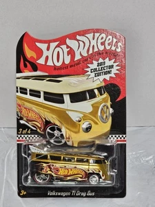 Hot Wheels 2011 Collector Edition Volkswagen T 1 Drag Bus VW - Picture 1 of 10