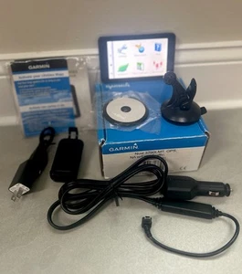 Garmin Nuvi 3790 LMT GPS Bundle With Manuals Mounts Cables TESTED Nice - Picture 1 of 15