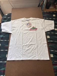 Vintage 90s Mark McGwire Home Run Record Pro Player 1998 T-Shirt Size L NWT - Bild 1 von 13