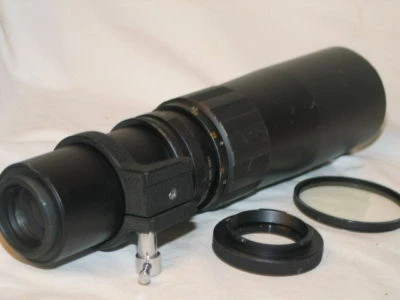 TELE ASTRANAR 400mm f/6.3 T Mount LENS for 35mm slr camera w/ Pentax K Adapter - Image 1 of 4