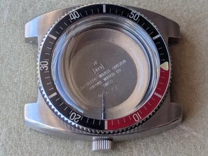 Vintage 1972 Bulova Caravelle '819' Devil Diver Case/Bezel/Insert/Crown/Crystal - Picture 1 of 24