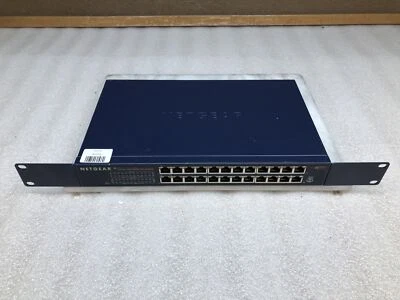 NetGear FS524  24-Port Unmanaged Network Fast Ethernet Switch - Image 1 of 4