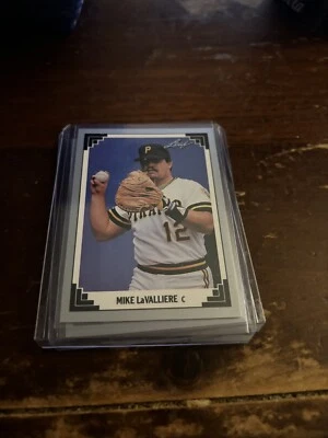 1991 Leaf - #15 Mike LaValliere - Image 1 of 2