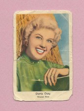 1955 Dutch Gum Card (401-550) Unnumbered #475 Doris Day
