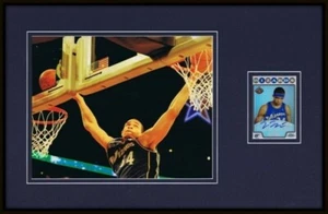 Javale McGee Signed Framed 11x17 Photo Display Topps Double Dunk - Picture 1 of 1