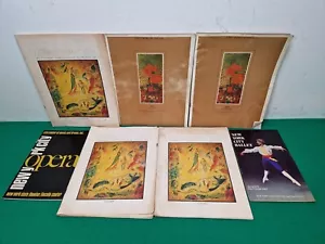 Job Lot of 7 Vintage 1970s US Ballet & Opera Programmes Bundle Chicago New York - Picture 1 of 5