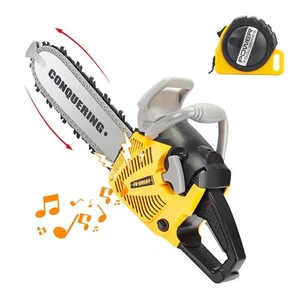 Chainsaw Toy for Kids Power Tool Set with Realistic Sound Pretend Play Toys Gif - Picture 1 of 7