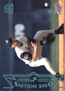 1998 Pacific Platinum Blue Anaheim Angels Baseball Card #10 Dave Hollins /67