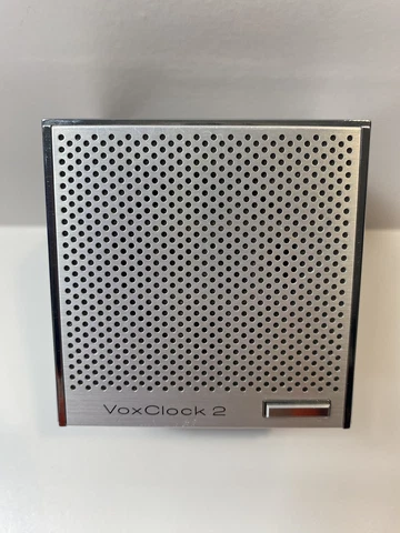 Radio Shack Micronta Vox Clock 2 Talking Alarm Clock Wood Grain 63-903 Tested Cover