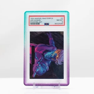 1994 Marvel Masterpieces #2 Arcangelo Powerblast PSA 8 - Foto 1 di 4