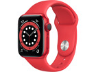 Apple Watch Series 6 (PRODUCT)RED, GPS+CELL, 40 mm, Caja de aluminio en rojo