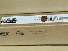 IKEA Grimslov Kitchen Glass door Cabinet brown 18"x30" 304.053.20