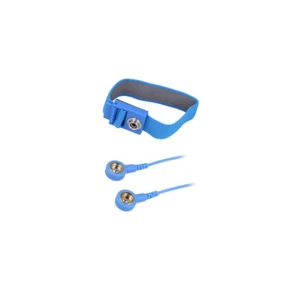 STW1110 Handgelenkband ESD Eigenschaften: antiallergisch blau 10mm STATICTEC - Bild 1 von 1