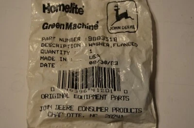 Homelite String Trimmer Flanged Washer 988351B OEM B - Image 1 of 2